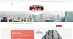 Desktop Screenshot of girassolimoveis.com.br